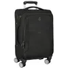 Image de Real Madrid Premium - Trolley cabine souple 20 pouces, valise à roulettes, cadenas de sécurité, valise légère, 35 x 20 x 51 cm, couleur noire, Noir, Estándar, Décontracté