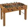 Image de ColorBaby CB Games 85325 Baby-foot en bois résistant, 22 joueurs, avec marqueurs manuels, pour + 2 personnes, 121 x 61 x 80,5 cm, baby-foot pour enfants