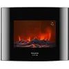 Image de Taurus Toronto P-Cheminée électrique 2000 W 2 positions de chaleur 5 intensités de flamme programmable sélection température télécommande chauffage verre multicolore