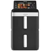 Image de Taurus Friteuse sans huile Duo Slim | 13 l | 14 convives | 2 paniers | Cuisine 2 plats à la fois | 10 programmes | Minuteur 90 min | Compact | Écran tactile numérique