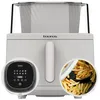 Image de Taurus - Aero Crisp Spin 6L | Friteuse à air | Capacité de 6 L | 1550 W de puissance | Température jusqu'à 200 °C | Design moderne | Fenêtre 360 °