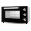 Image de Suinga Four à convection 60 litres NOIR-SILVER. Chaleur supérieure et inférieure. Porte double vitrage. Puissance : 2000 W. Idéal pour rôtir et chauffer.