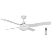 Image de Suinga Ventilateur de plafond avec télécommande et lumière, minuteur, 4 pales 132 cm de diamètre, puissance 60 W et 3 vitesses