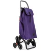 Image de Chariot de Course Rolser I-Max MF 6 Roues Monte Escaliers Pliante - Violet