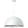 Image de Faro Barcelona 28398 - MAGMA Suspension blanc et gris