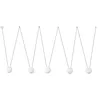 Image de Faro Barcelona 28375-5L - MINE Lampe suspendue 5 lumières Blanc