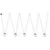 Image de Faro Barcelona 28376-5L - MINE SPACE 5L Pendentif gris