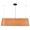 Image de Faro Barcelona 29849 - STOOD Suspension Noir et Bois 5L