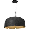 Image de Faro Barcelona 20102 - MUTE LED Suspension marron et gris foncé
