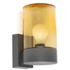 Image de Faro KILA Gris foncé Lampe murale Amber 2700K IP65