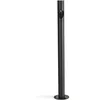 Image de Faro Bezel Lampe de jardin LED noire 8W 2700K IP65