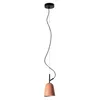 Image de Faro STUDIO Plafonnier suspendu dôme 11 cm noir mat, rose