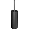 Image de COSMIC - Brosse de toilette | Finition noire mate | Installation facile avec vis | Dimensions : 9,2 x 9,4 x 38,6 cm
