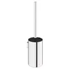 Image de COSMIC Architect Sp Brosse de Toilette avec Design Circulaire et Minimaliste. Porte-brosse Mural pour WC. Accessoire de Salle de Bain Fabriqué en Métal de Couleur Chrome