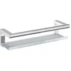 Image de COSMIC Architect Sp Étagère de Douche Type Étagère de Design Minimaliste. Étagère Murale avec Visserie pour Salle de Bain en Acier Inoxydable. Organisateur Rectangulaire en Couleur Chrome
