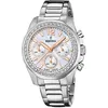 Image de Festina Montre Femme F20606/1 Boyfriend Boîtier en Acier Inoxydable 316l Argenté Bracelet en Acier Inoxydable 316l Argent, argent, bracelet