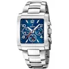 Image de Festina Montre à quartz analogique pour homme avec bracelet en acier inoxydable F20652/1, Argenté/bleu., Bracelet