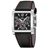 Image de Festina Homme Analogique Quartz Montre avec Bracelet en Cuir F20653/3, Argent/Noir, sangle