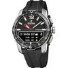 Image de Festina F23000 Connected D Montre pour homme avec boîtier en titane et bracelet Caoutchouc - Argenté, noir/blanc