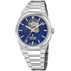 Image de FESTINA Montre Pour Homme F20053/2 Swiss Made Rivé Automatic Gris Argent 316l Boîtier en Acier Inoxydable Gris Argent 316l Bracelet en Acier Inoxydable, kl-bleu