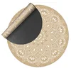 Image de VINILIKO, Tapis en vinyle adapté pour extérieur, Maite [Diam] 150 cm