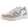 Image de Victoria Basket Basse Madrid Effet Cuir & Pièces Multicolores En Croûte De Cuir 1258246 pour Femme ROSA 37