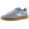 Image de Victoria 1985 Basket Unisexe SMASH Croûte De Cuir & Logo Rétro & Semelle Caramel 8806107 pour Adulte AZUL 38