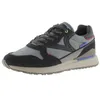 Image de Victoria 1985 Basket Basse LEGGERA Nylon & Pièces Colorées & En Croûte De Cuir & Logo Rétro 8802114 pour Homme MARINO 43