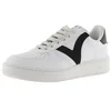 Image de Victoria Basket Basse Unisexe Madrid Effet Cuir & Pièces Colorées En Contraste 1258201 pour Adulte NEGRO 45