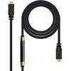 Image de NanoCable 10.15.1830 - Câble HDMI V1.4 haute vitesse Ethernet avec ferrite avec répéteur/HEC, A/M-A/M, mâle-mâle, noir, 30 m