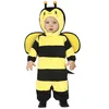 Image de FIESTAS GUIRCA | Costume de Petite Abeille Bébé (12-18 Mois) - Combinaison, Cagoule et Ailes - Costumes d'Insectes pour Halloween, Carnaval et Fêtes Costumées - Idéal pour Bébé Unisexe - Jaune et Noir