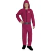 Image de Fiestas Guirca Déguisement Gamer Capuche Rouge Costume Enfant Taille 14-16 Ans