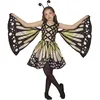 Image de FIESTAS GUIRCA Déguisement papillon jaune avec ailes pour fille 5-6 ans