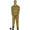 Image de FIESTAS GUIRCA Déguisement de prisonnier pour homme adulte Taille L 52-54