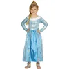 Image de Guirca - Déguisement de princesse du glace fille, couleur bleu ciel, 5-6 ans, 83389
