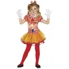 Image de FIESTAS GUIRCA, S.L. Déguisement de clown multicolore avec tutu pour fille - 5-6 ans (110/116)