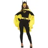 Image de FIESTAS GUIRCA Déguisement adulte noir héroïne taille 38-44 SPANDEX