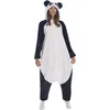 Image de Guirca - Déguisement de pyjama ours panda pour adulte, taille 42-44 (84612.0)