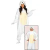 Image de Guirca - Costume de pyjama ours polaire, uni blanc, taille 38-40 (84987.0)