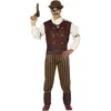 Image de FIESTAS GUIRCA Déguisement de Steampunk pour homme adulte Taille M 48-50
