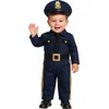 Image de Fiestas GUiRCA Costume policier américain bébé policier