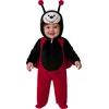 Image de Generique - Fêtes GUIRCA Costume coccinelle en peluche bébé fille Taille 12-18 mois