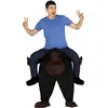 Image de Guirca - Costume avec singe Gorilla à chevaucher et rembourré pour adultes, multicolore, L 88233