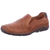 Image de Pikolinos Mocassins en cuir modèle Azores pour homme, Brandy, 41 EU