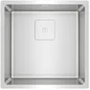 Image de TEKA FlexLinea RS15 40.40 Évier 1 cuve, acier inoxydable 18/10, profondeur 200 mm, triple installation, SilentSmart, traitement PureClean, meuble 50 cm, FlexLinea RS15 40.40
