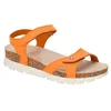 Image de Panama Jack Sandales Sulia pour femme, Orange B012, 37 EU