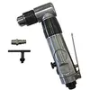 Image de JBM 52527 Perceuse Réversible Pneumatique en Angle de 90 Degré Aluminium Vitesse Rotation 1500 RPM, 3/8 Pouces