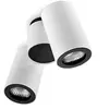 Image de PROYECTOR PIPE 2 X GU10 50 BLANCO MATE NEGRO MATE - 220-240VAC/50-60Hz - Aluminio, Acero - 2xGU10 50 0.00 lm - NO BULB