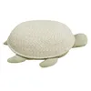 Image de LORENA CANALS Panier pour enfant Maman Tortue Olive Ivoire Naturel 45 x 70 cm