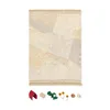 Image de Lorena Canals Farm Fields Tapis de jeu lavable pour chambre à coucher ou chambre à coucher Fait main Beige 120 x 170 cm